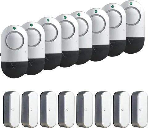 Window Alarm Sensors, Door Alarms for Home Security,120 DB Pool Door Alarm for K