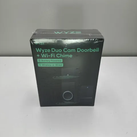 WYZE Wireless Duo Cam Video Doorbell with Chime Included