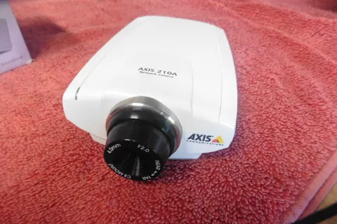 Axis 210A Network PoE Security Camera 0233-001-02 Working