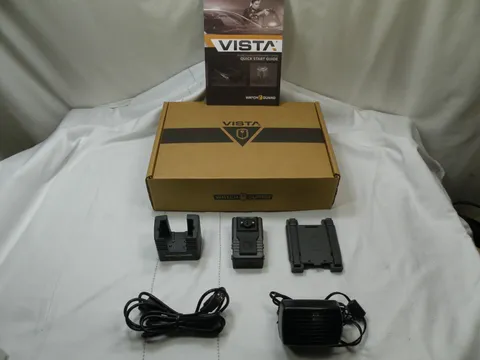 Watch Guard WFC1, Vista WiFi Body Camera w/ Manual and Accessories