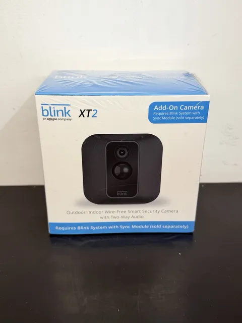 New, Sealed. Blink XT2 Wi-Fi 1080p Add-on Indoor/Outdoor Security Add-On Camera