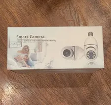 Smart Camera Wireless Wi-Fi IP HD PTZ Night Vision Motion, ONVIF White In/Out