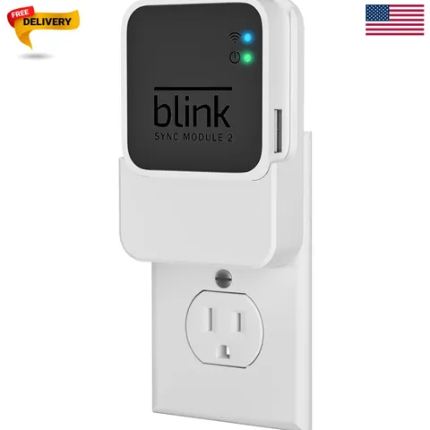 Flexible Wall Charger & Mount for Blink Sync Module 2 - Effortless Installation