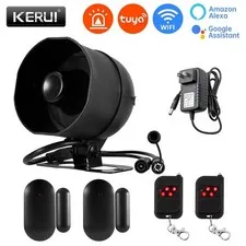 DIY WIFI Loud Sound Alarm System Siren Security Alarm Kit 120db For Tuya Smart