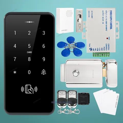 Waterproof 125Khz ID Metal Access Control System With Touch Keypad