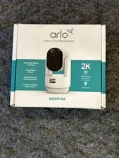 Arlo Essential Indoor 360 Pan 180 Tilt Security Camera 2K New In Box Sealed 💥