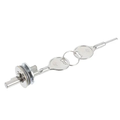 Display Case Lock Glass Door Sliding Locks with Keys for Cabinet