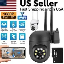 Wireless Security Camera System Dual-Band WiFi Cameras Outdoor Surveillance Cam