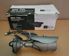 W Box Technologies 800 TVL Camera IR 960H Outdoor Bullet True Day/Night