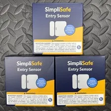 Entry Sensor SimpliSafe ES3 (3 Pack) Door Window Protection Brand New