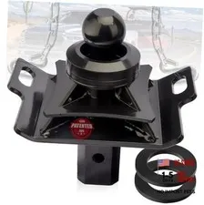 3” Lift 2-5/16" Gooseneck Ball Hitch (Reinforced Base/Ribs), 3.0 Inch Lift