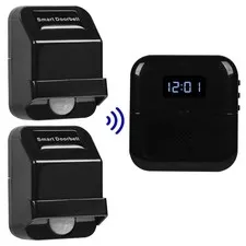 Wireless Motion Sensor Door Chime, Motion Detector Alarm Chimes, Entry Doorbe...
