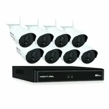 Night Owl Wireless Security Camera System 1080p 1TB 8 Cameras CL-2WNC1-88