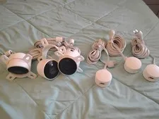 3xGoogle NEST Cam Outdoor Security Camera A0033 And A0038