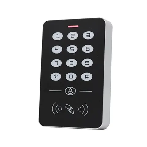 Access Control Reader 125KHz RFID Keypad Rainproof Cover keys Reader Door Entry 
