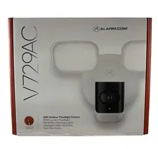 Alarm.com ADC-V729AC 4MP Outdoor Floodlight Camera w/ 128GB microSD NEW ✅