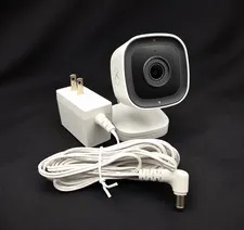 Alarm.com ADC-V515 1080p Indoor WiFi Security Camera Tested Reset Power Adaptor