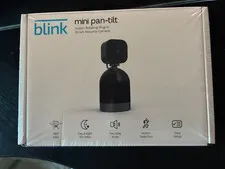 NEW Sealed Blink Mini Pan-Tilt Indoor Smart Security Camera HD 360 View