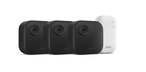 Blink Outdoor 4 Wireless Smart 1080p Security Camera - 3 Camera System