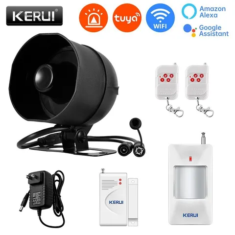 KERUI Wireless Home Shop Alarm Security System Alert Garage Burglar Door Sensor