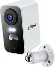 Camara De Seguridad Với Bateria Recargable Y Sirena De Alarma Estilo Lujo