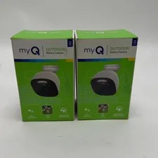 New Lot of 2 MyQ Outdoor Battery Camera Outdoor Battery MYQ-C39VXXW