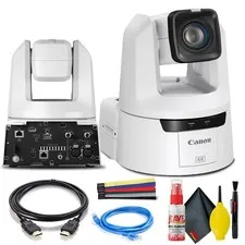 Canon CR-N500 Professional 4K NDI PTZ Camera with 15x Zoom - Bundle