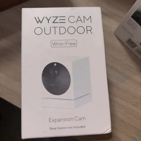 WYZE CAM OUTDOOR- Wire Free Expansion Cam- New In Box Open Box