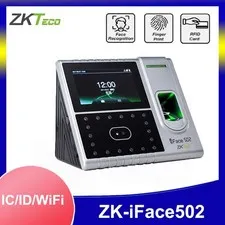 ZKTeco iFace502 Fingerprint Face Recognition Time Attendance Access Control