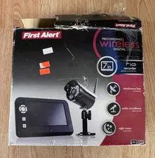 First Alert DW‑700/DW-702 Recording Wireless Digital System