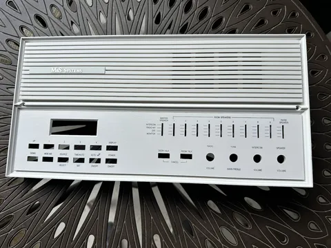 M&S systems MC350 AM/FM Music Intercom Master Face Plate - White