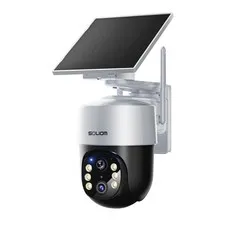 - True 4K HD Cameras Outdoor Wireless, Add-On , Solar Powered, Auto Tracking,...