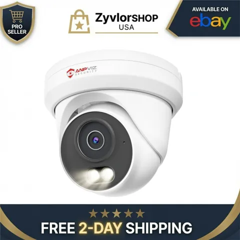 Anpviz 4K 8MP PoE Security Camera, Night Vision, AI Detection