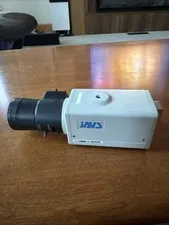 JAVS CCTV Camera JAV-JC11N Untested With Lens Fuji on YV10x5B-2  1:1.3/5-50mm