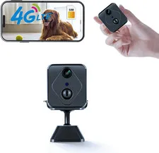 4G Surveillance Camera, Security Camera, 2K HD Indoor/Outdoor Security Camera, H