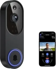 Camera Timbre De Puerta HD Wifi Inalambrico Con Camara Audio Y Video Para Casa