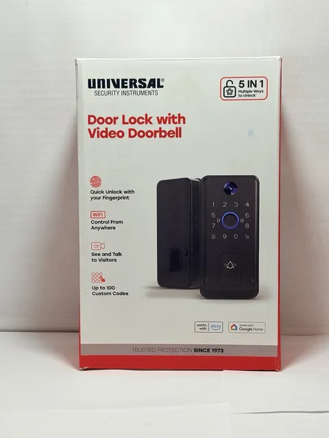 Smart 5 In 1 Universal Security Lock With HD Camera