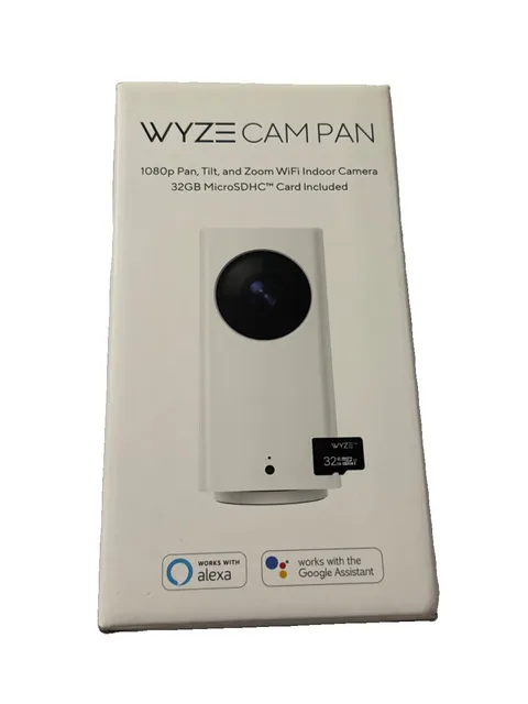 WYZE 1080p Pan Tilt Zoom Indoor Wireless Wi-Fi Smart Home Camera Night Vision 