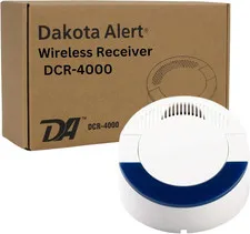 Dakota Alert DCR-4000 1-Mile Wireless Driveway Alarm Receiver