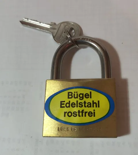 ABUS Brass Padlock No. 85 - Padlock - NEW