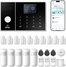 DIY Wireless Home Security Alarm System - App Control, No Monthly Fees