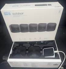 Blink Outdoor 1080p Wireless Wi-Fi Cameras, Weatherproof 2-Way Audio, Kit