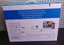 Hd Security Camera System With Four Cameras