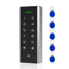 Door Access Control System, 125KHz Proximity ID Card Access Control Keypad Su...