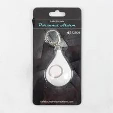 SafeSound Personal Alarm 125dB Self Defense Alarm / Keychain / Siren 125 DB