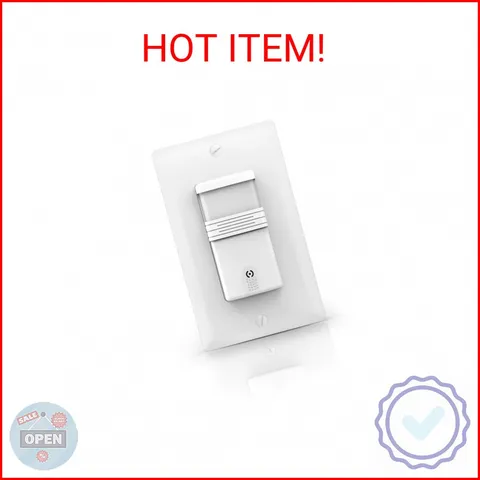 ECOELER Motion Sensor Light Switch, Occupancy & Vacancy Model Motion Activated W