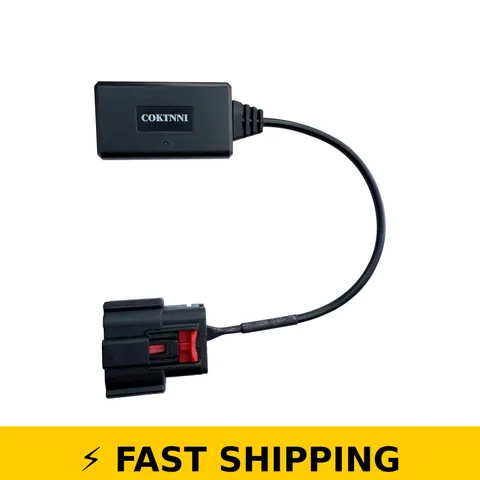 COKTNNI Wireless CarPlay Headset Bypass for Harley Davidson 2024-2025