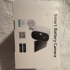 Smart Battery Camera 2K FHD Wi-Fi IP Battery AI Night Vision X004VP7HPH