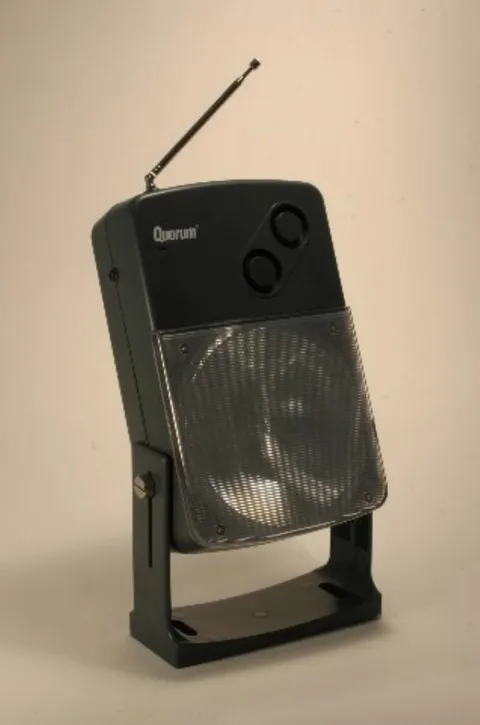 QUORUM - PD-105 Remote Strobe & Siren - Strobe & Siren Alarm for Panic Dialer.