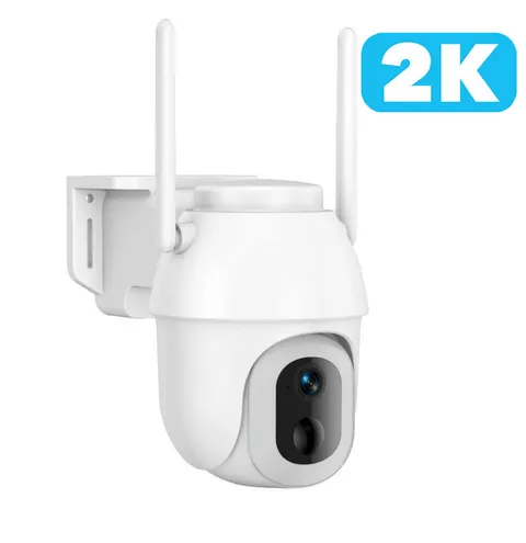 BOIFUN Security Camera 2K 3MP Motion Sensor WiFi Wireless Solar Power Outdoor